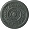 Ekena Millwork Marseille Ceiling Medallion (Fits Canopies up to 4 1/4"), 16 1/8"OD x 5/8"P, Athenian Green Crackle CM16MAAGC - alternate 1